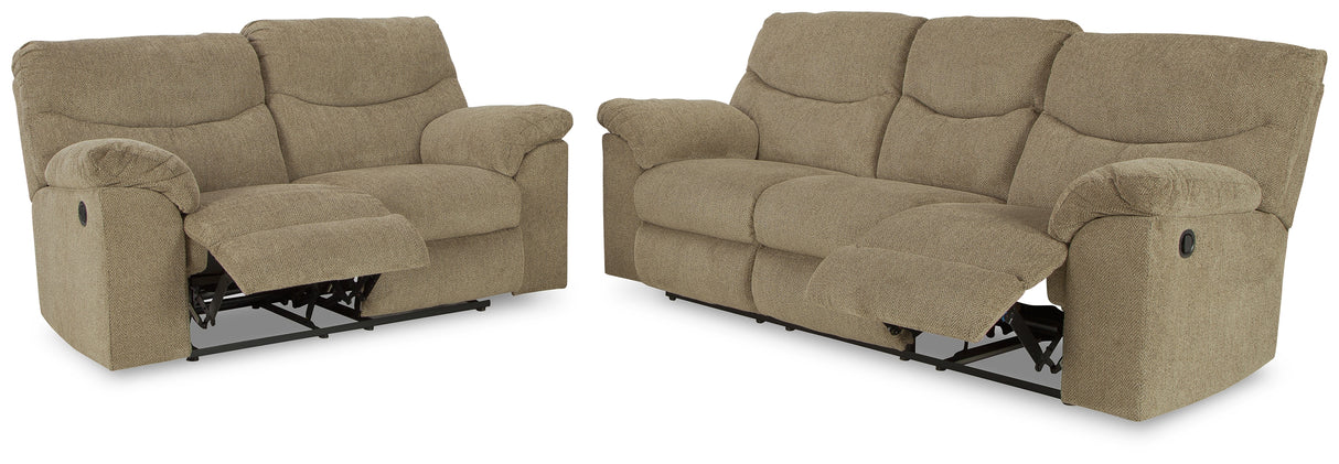 Alphons Reclining Sofa and Loveseat