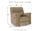 Alphons Reclining Sofa, Loveseat and Recliner