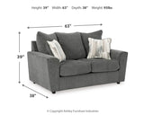 Stairatt Sofa, Loveseat and Chair