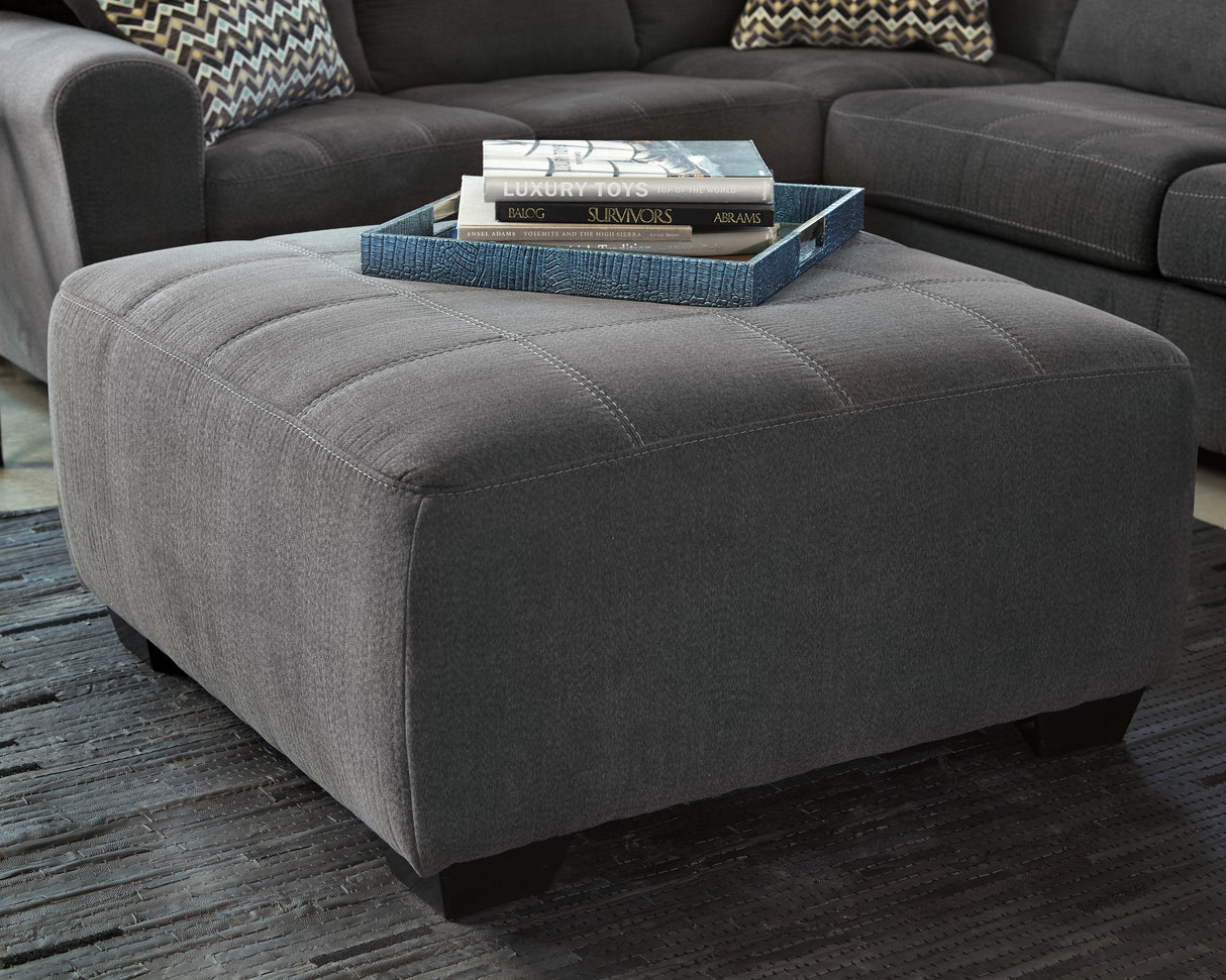 Ambee Slate Oversized Accent Ottoman