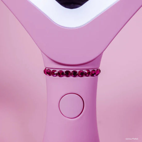 Barbie LED Handheld Makeup Mirror with Standing Base