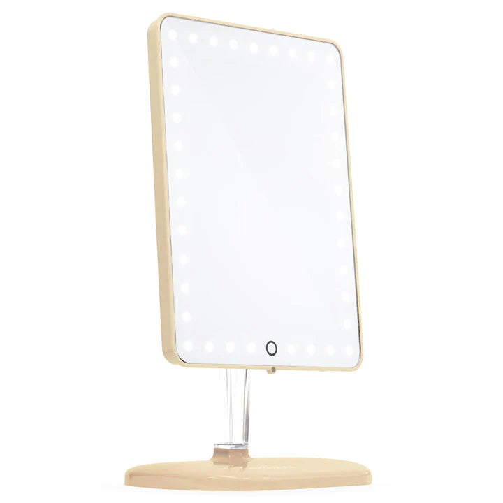 Touch Pro LED Makeup Mirror with Bluetooth Audio+Speakerphone & USB Charger