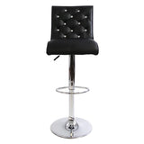 Elizabeth Crystal Tufted Vanity Stool