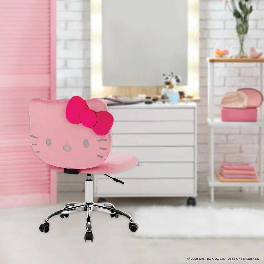 Hello Kitty Swivel Vanity Chair