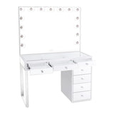 Mini SlayStation® Kylie 1.0 Vanity Table + Vanity Mirror Bundle