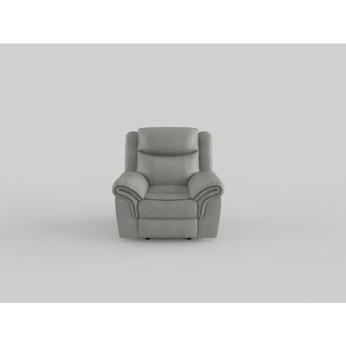 Aram Brown Fabric Glider Reclining Chair