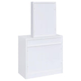 Harvey 2-Piece Vanity Set With Lift-Top Stool White