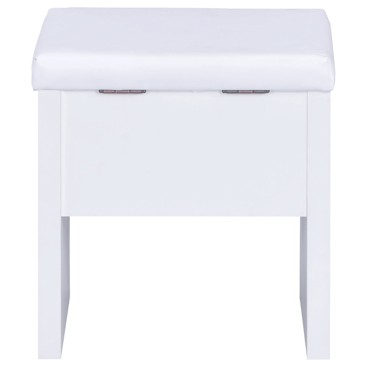 Harvey 2-Piece Vanity Set With Lift-Top Stool White