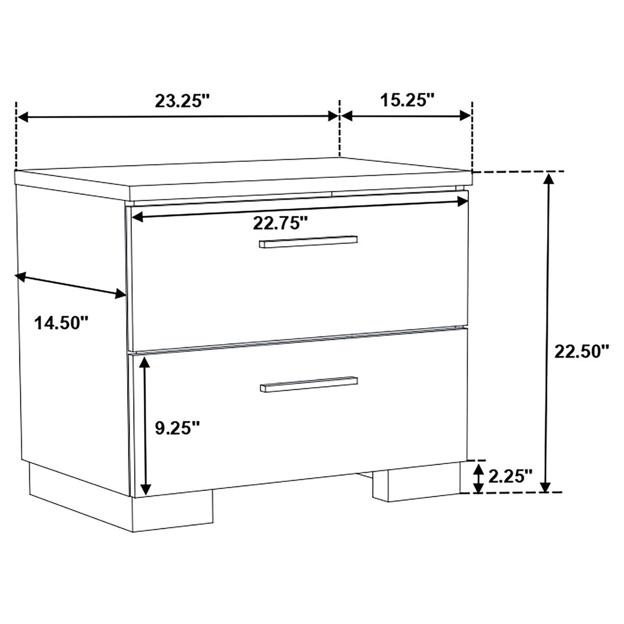 Jeremaine White 4-Piece Queen Bedroom Set