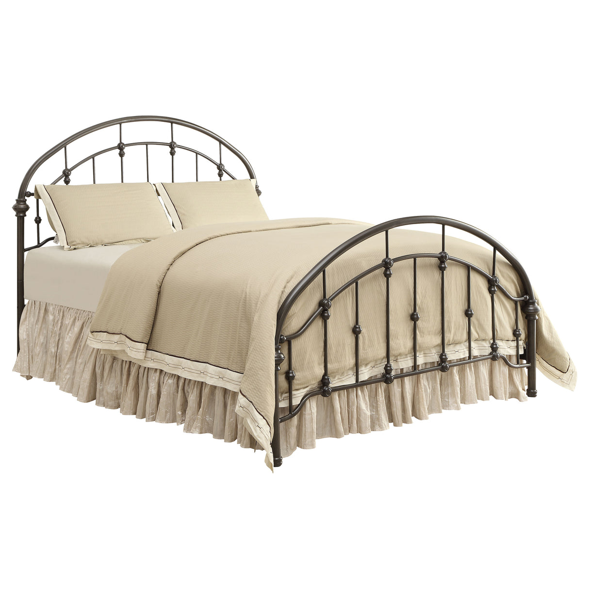 Rowan Eastern King Bed Dark Bronze