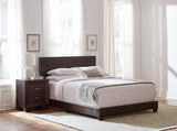 Dorian Upholstered Queen Bed Brown