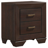 Dorian Dark Cocoa 5-Piece Twin Bedroom Set