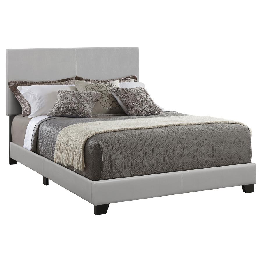 Dorian Upholstered Queen Bed Grey