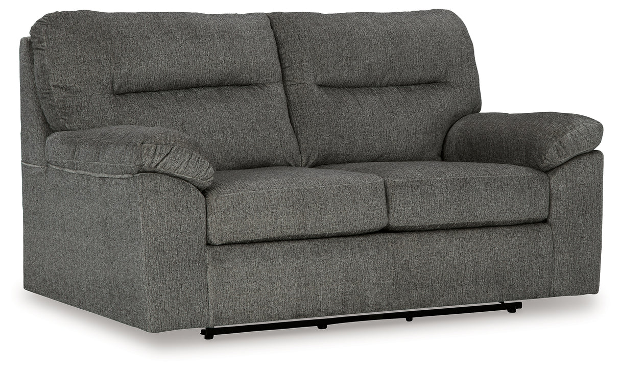 Bindura Mineral Sofa, Glider Loveseat And Recliner