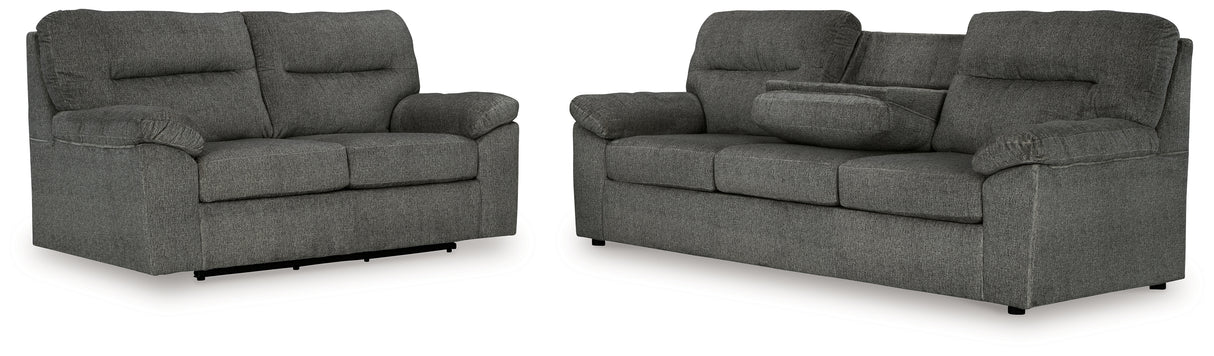 Bindura Sofa and Glider Loveseat