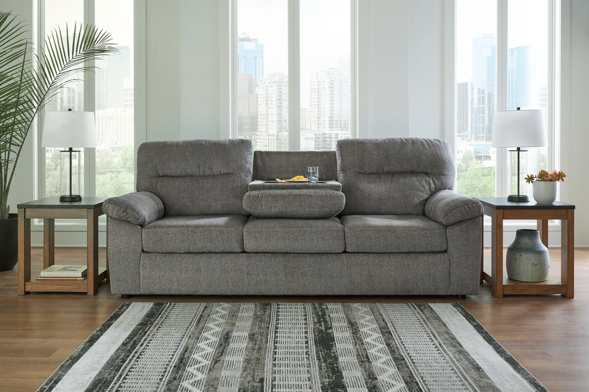 Bindura Mineral Sofa, Glider Loveseat And Recliner