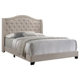 Sonoma Camel Back Eastern King Bed Beige