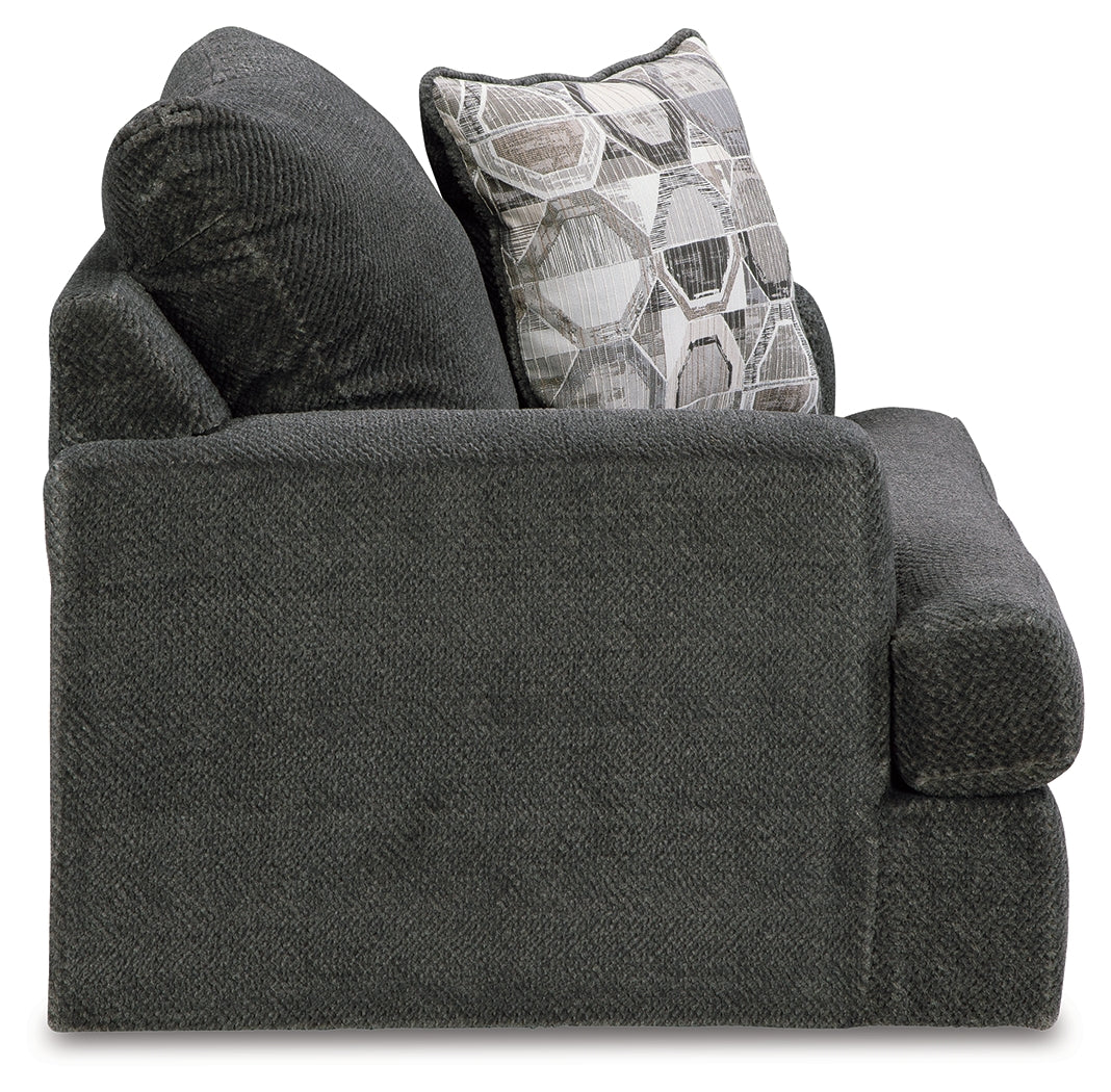 Karinne Oversized Chair and Ottoman