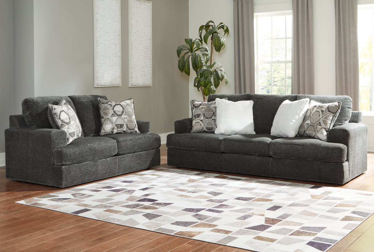 Karinne Sofa, Loveseat, Oversized Chair and Ottoman