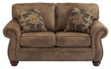 Larkinhurst Sofa and Loveseat with Recliner