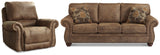 Larkinhurst Sofa and Recliner