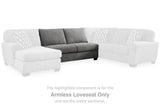 Birkdale Court Armless Loveseat