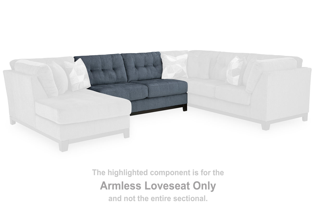 Maxon Place Armless Loveseat