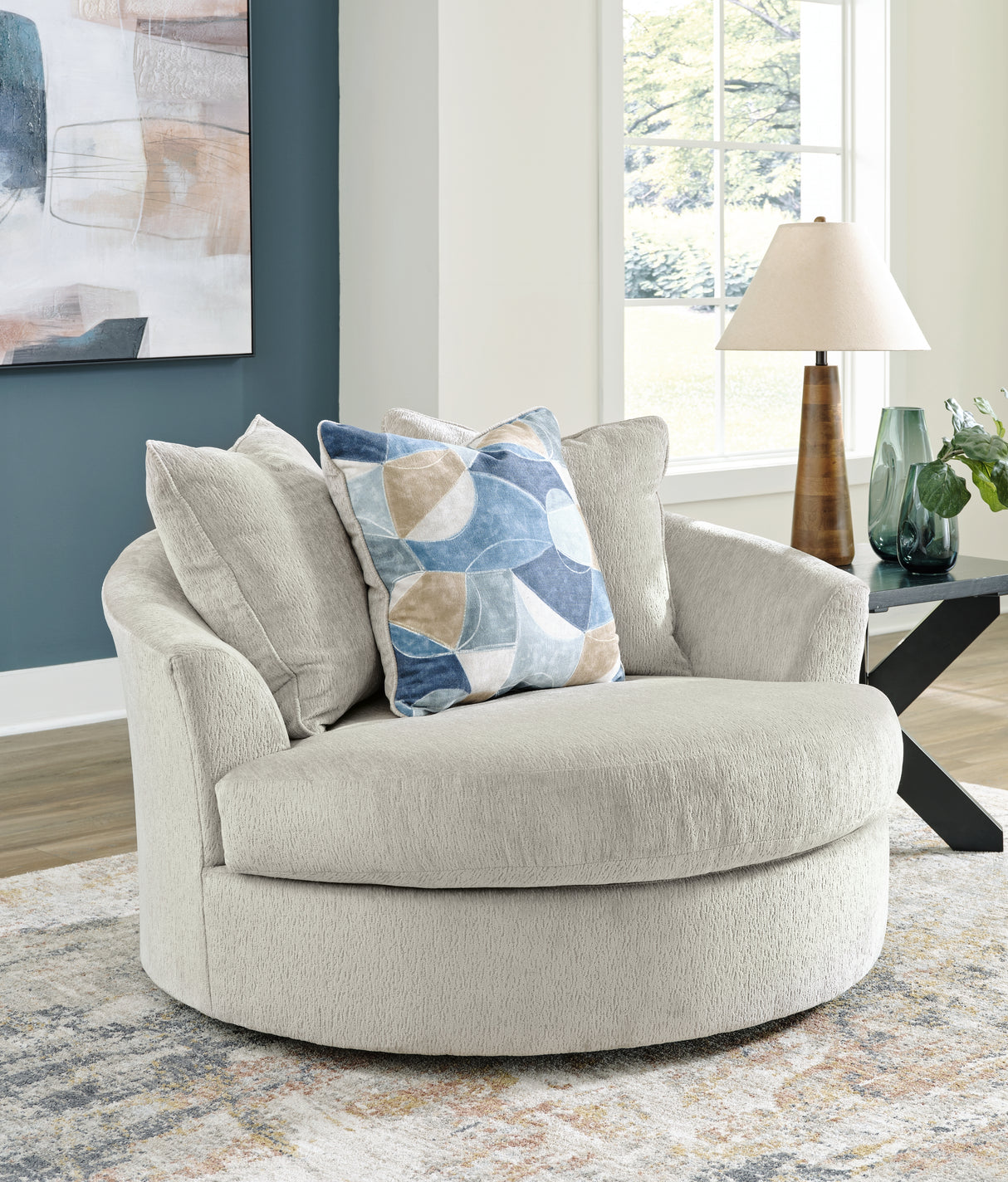 Maxon Place Oversized Chair and Ottoman