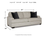 Vayda Sofa, Loveseat, Chair and Ottoman