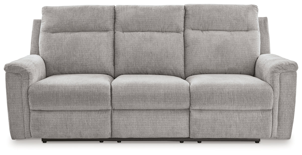 Barnsana Ash Power Reclining Sofa, Loveseat And Recliner