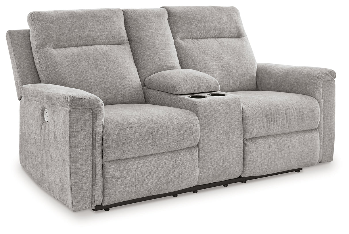 Barnsana Ash Power Reclining Sofa, Loveseat And Recliner