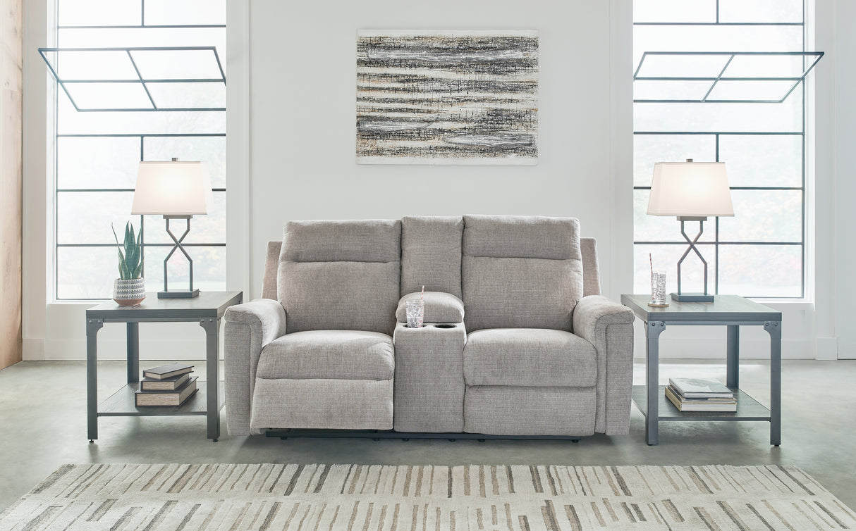 Barnsana Ash Power Reclining Sofa, Loveseat And Recliner