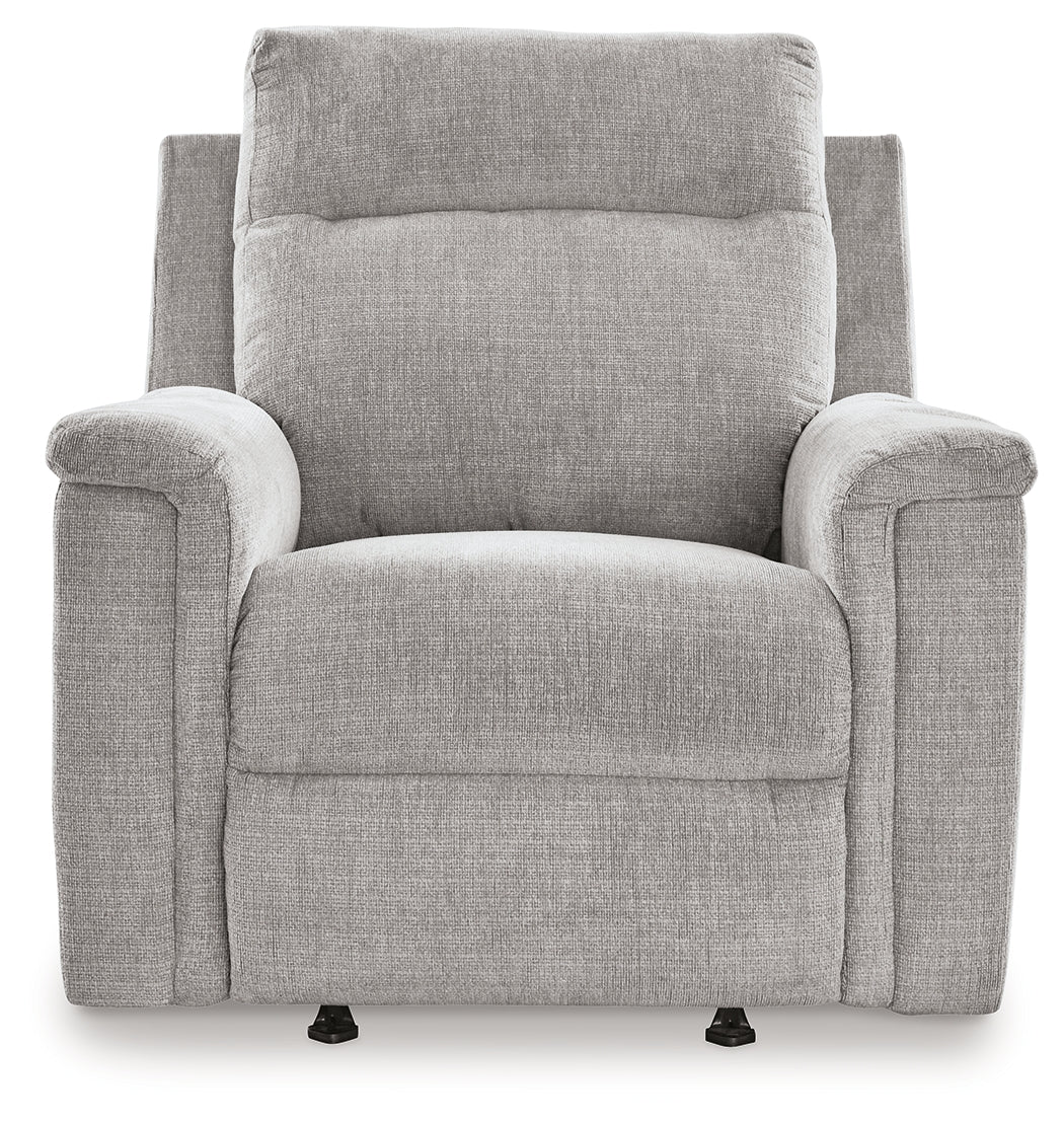 Barnsana Ash Power Reclining Sofa, Loveseat And Recliner