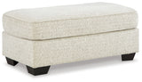 Valerano Parchment Ottoman