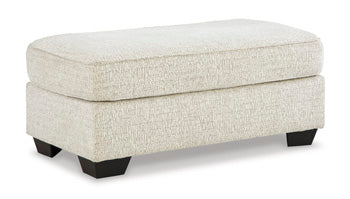 Valerano Parchment Ottoman