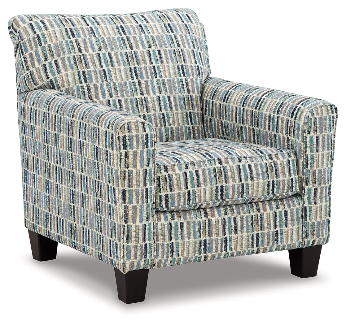 Valerano Parchment Accent Chair