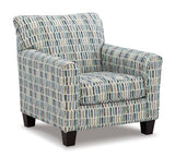 Valerano Parchment Accent Chair