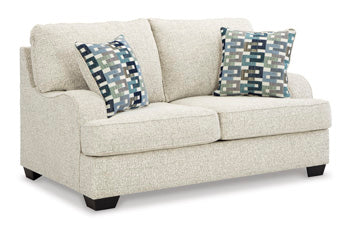 Valerano Parchment Loveseat