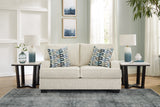 Valerano Parchment Loveseat