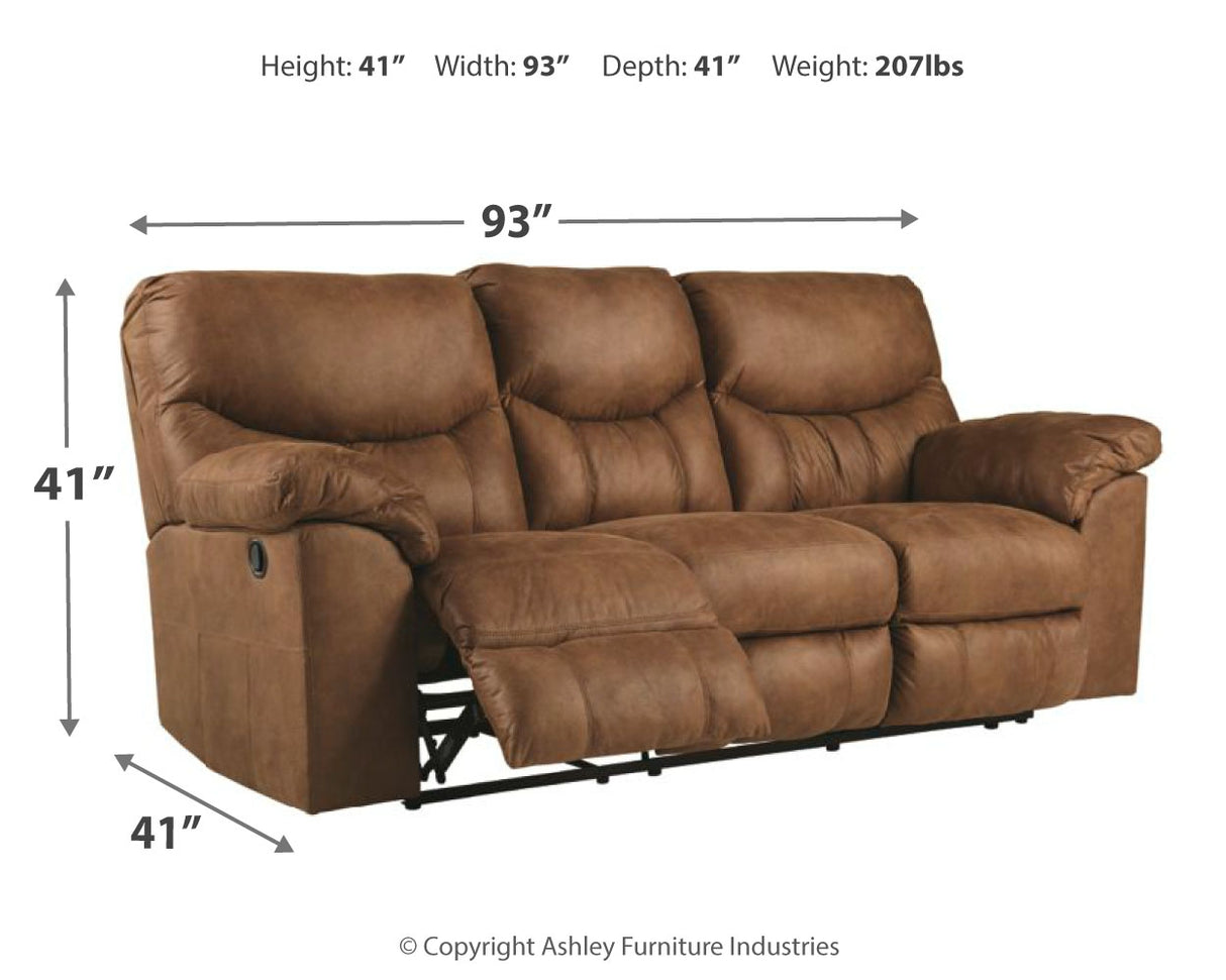 Boxberg Bark Reclining Sofa