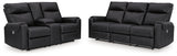 Axtellton Power Reclining Sofa and Loveseat