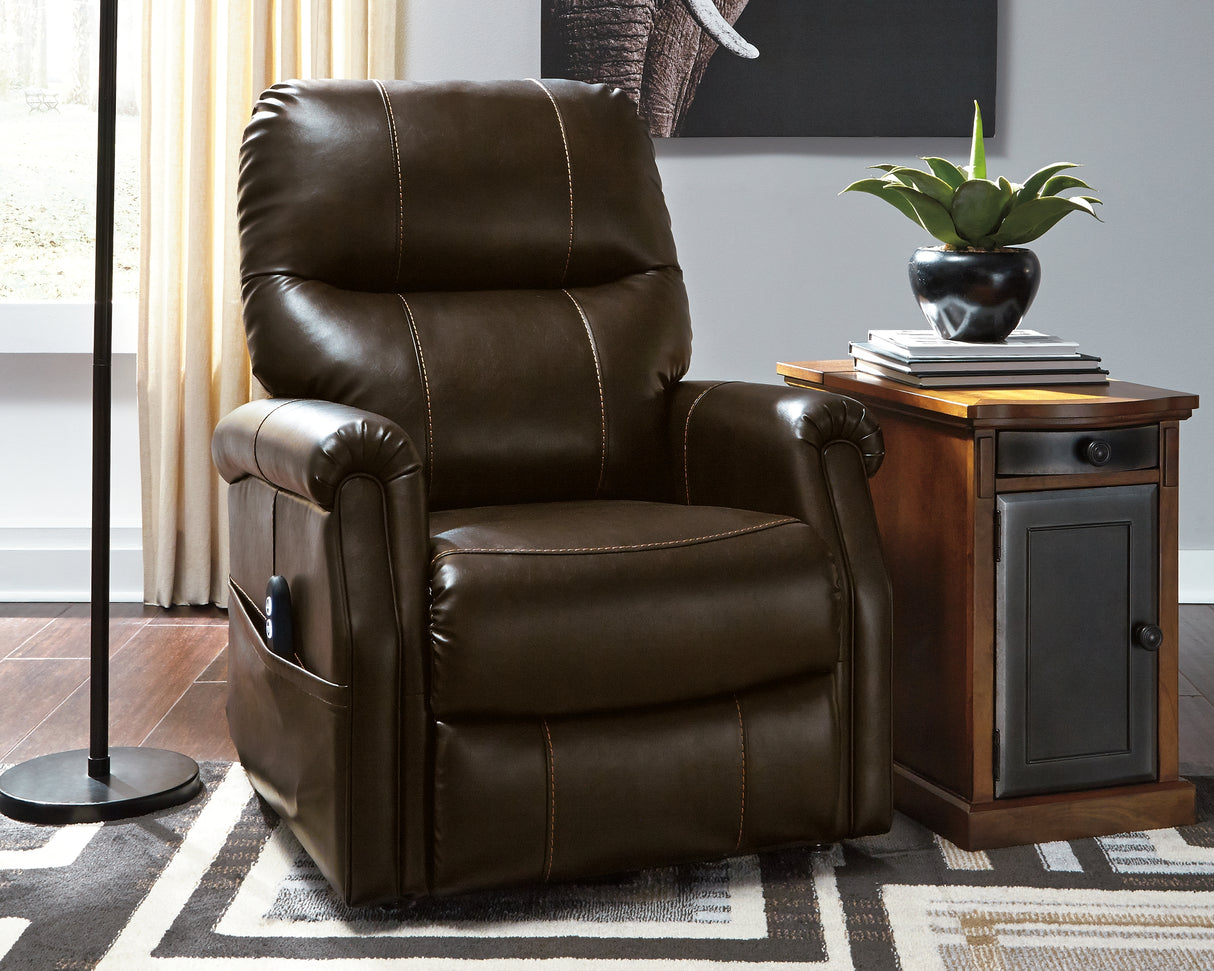 Markridge Chocolate Power Lift Recliner