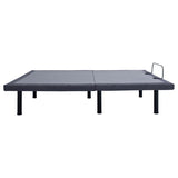 Clara Full Adjustable Bed Base Grey And Black