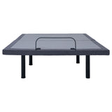 Clara Queen Adjustable Bed Base Grey And Black