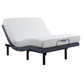 Clara Twin Xl Adjustable Bed Base Grey And Black