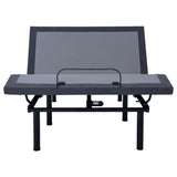 Negan California King Adjustable Bed Base Grey And Black