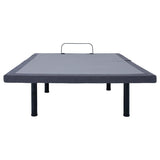 Negan California King Adjustable Bed Base Grey And Black