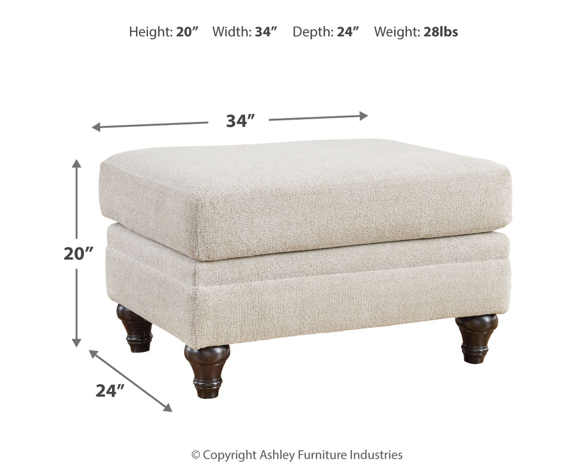 Valerani Sofa, Loveseat, Chair and Ottoman