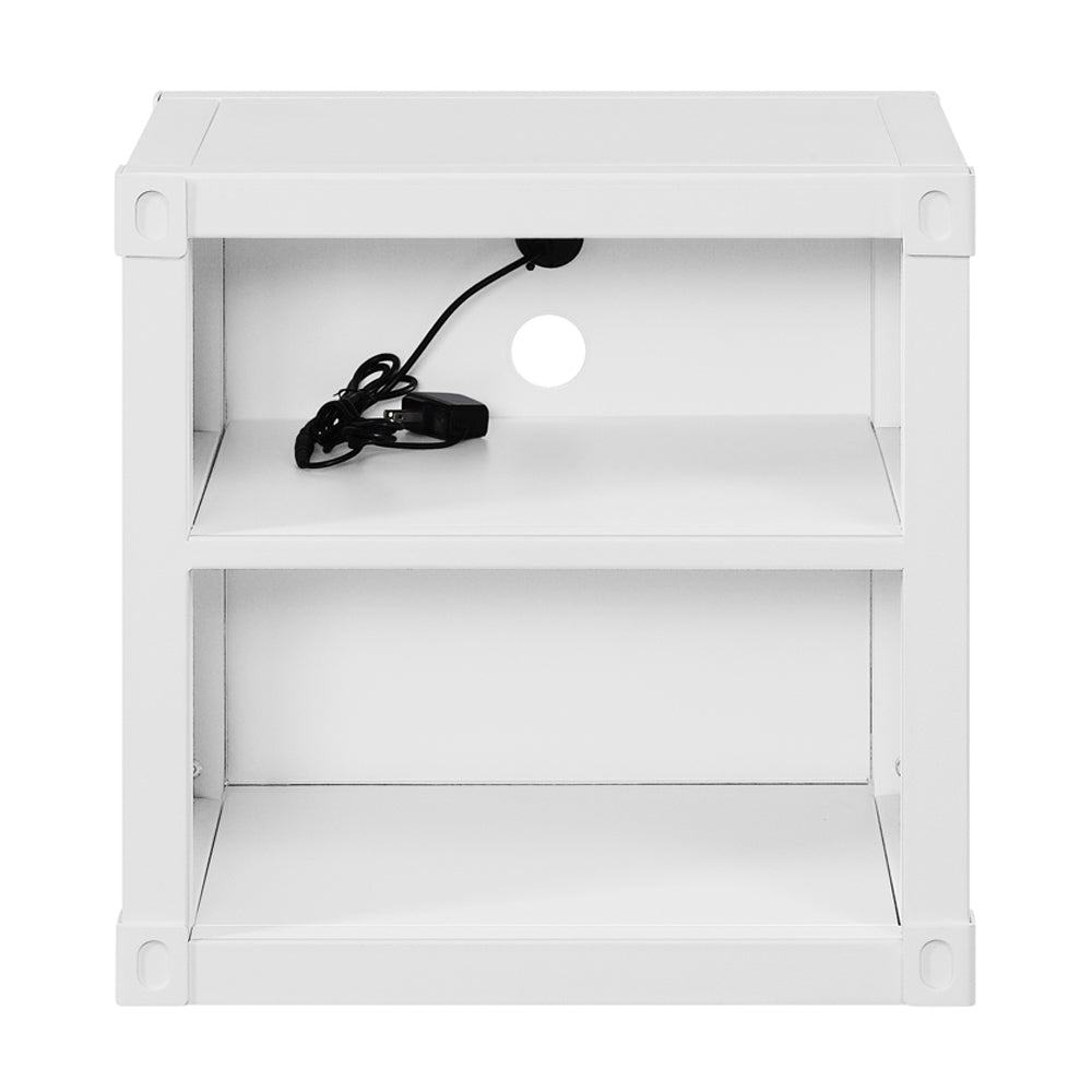 Cargo White Finish Nightstand