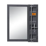 Cargo Gunmetal Finish Vanity Mirror